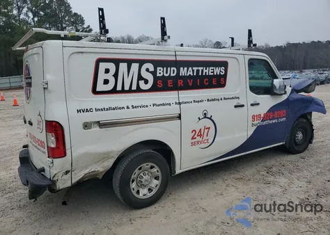 2020 Nissan Nv 2500 Sv from USA, damaged, VIN 1N6AF0KY4LN811309